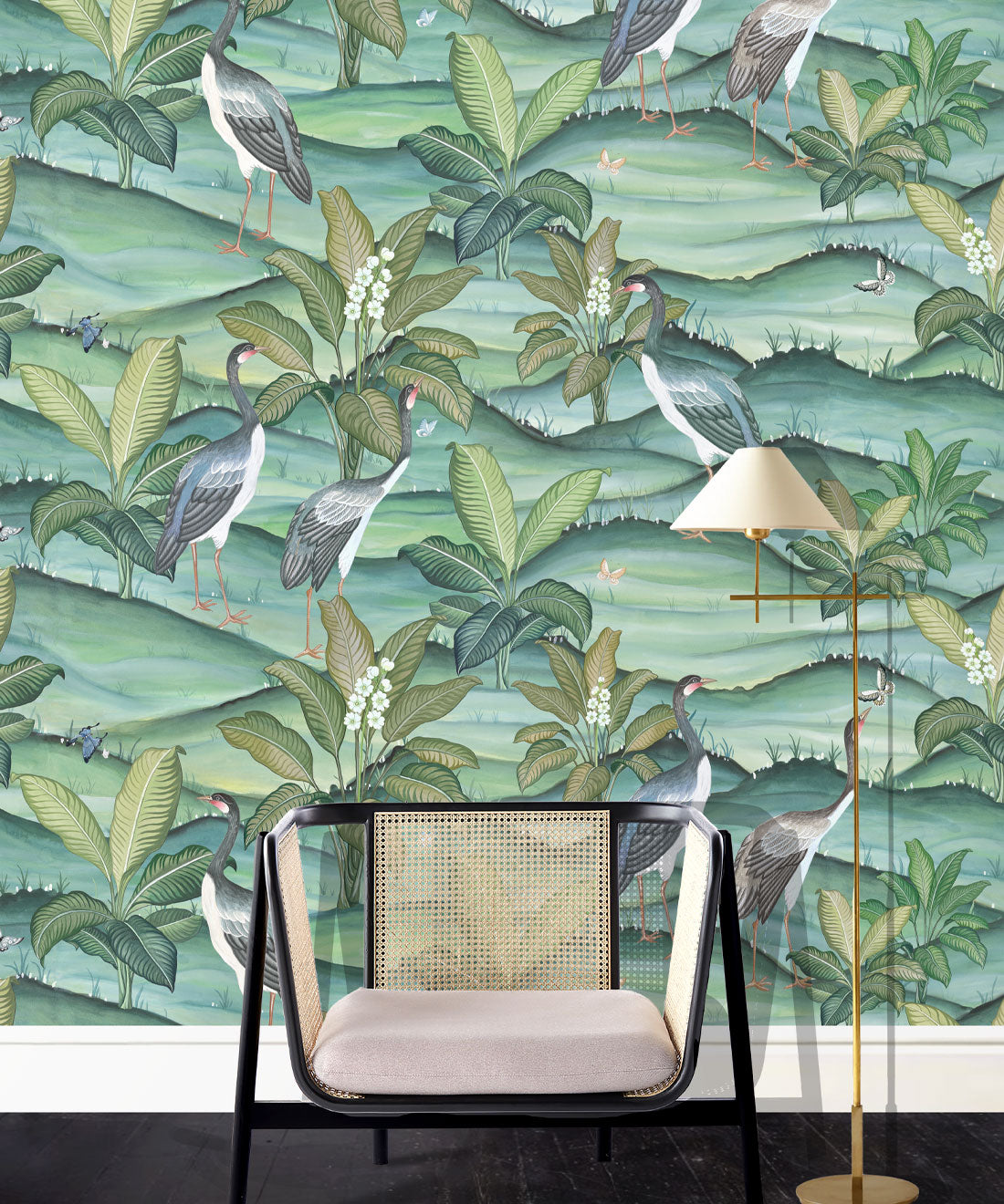 The Field Mural • Emerald • Insitu