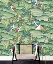 Load image into Gallery viewer, The Field Mural • Green • Insitu