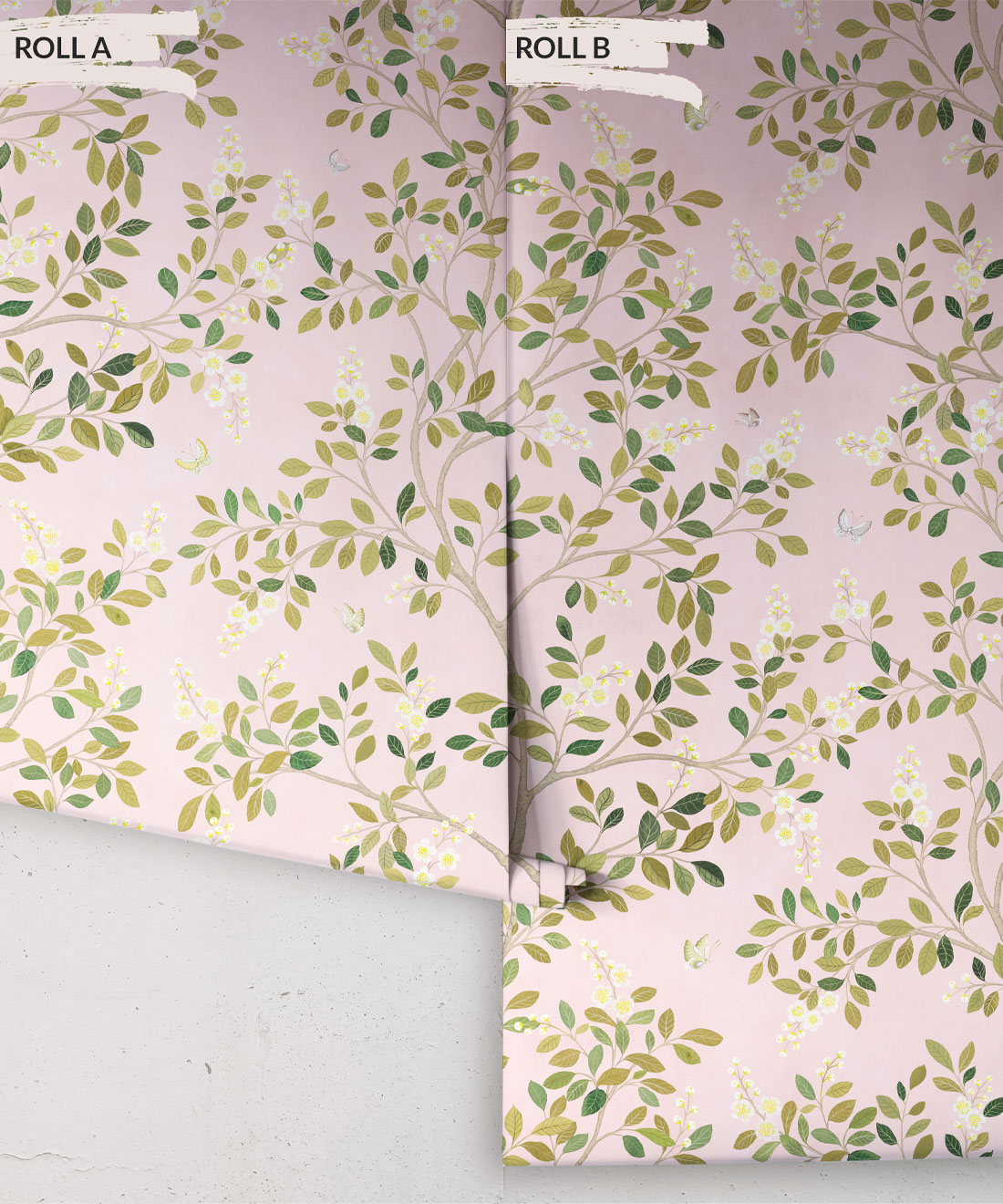 White Blossom Tree • Pink• Rolls