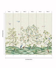 Load image into Gallery viewer, Spring Landscape Mural - Colorway: Beige - Panels