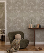 Load image into Gallery viewer, Wisteria Vine Wallpaper - Bethany Linz - My Sydney Collection - Colourway: Beige - Insitu