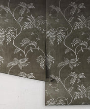 Load image into Gallery viewer, Wisteria Vine Wallpaper - Bethany Linz - My Sydney Collection - Colourway: Charcoal - Roll