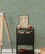Load image into Gallery viewer, The Milky Way Wallpaper - Bethany Linz - My Sydney Collection - Colourway: Duck Egg - Insitu