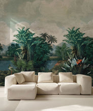 Load image into Gallery viewer, Palm Landscape Mural - Bethany Linz - My Sydney Collection - Colourway: Original - Insitu