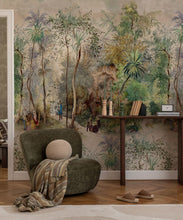 Load image into Gallery viewer, Botanical Gardens Mural - Bethany Linz - My Sydney Collection - Colourway: Original - Insitu