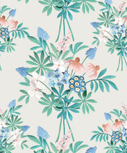 Load image into Gallery viewer, Odette's Bouquet Wallpaper - Colourway: Kelp Green - Swatch