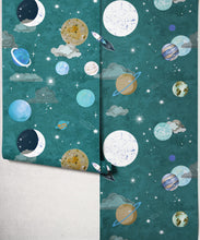 Load image into Gallery viewer, Blast Off Wallpaper - Colourway: Petal Pink - Roll