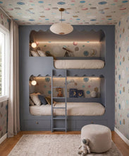 Load image into Gallery viewer, Blast Off Wallpaper - Colourway: Shell - Insitu