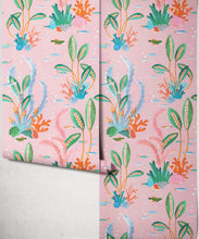 Load image into Gallery viewer, Coral Garden Wallpaper - Colourway: Petal Pink - Roll