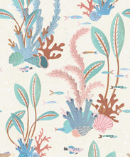 Load image into Gallery viewer, Coral Garden Wallpaper - Colourway: Shell - Swatch