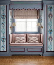 Load image into Gallery viewer, The Tennis Club Wallpaper - Colourway: Powder Blue - Insitu