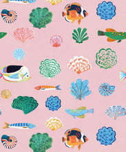 Load image into Gallery viewer, Seaside Treasures Wallpaper - Colourway: Petal Pink - Swatch