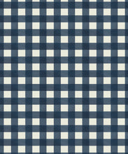 Load image into Gallery viewer, Clubhouse Check Wallpaper - Colourway: Old Navy - Swatch