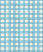 Load image into Gallery viewer, Clubhouse Check Wallpaper - Colourway: Powder Blue - Swatch