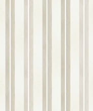 Load image into Gallery viewer, Junior Stripe Wallpaper - Colourway: Shell - Swatch