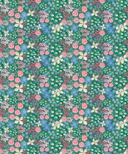Load image into Gallery viewer, Meadow Confetti Wallpaper - Colourway: Kelp Green - Swatch