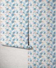 Load image into Gallery viewer, Meadow Confetti Wallpaper - Colourway: Shell - Roll