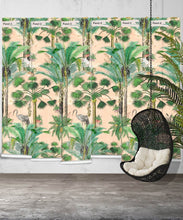 Load image into Gallery viewer, Kerala Palms Mural • Pink • Panels