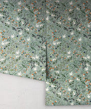 Load image into Gallery viewer, Bespoke Cranes Wallpaper • Blue • Rolls