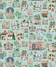 Load image into Gallery viewer, Around The World Wallpaper • Mint • Swatch