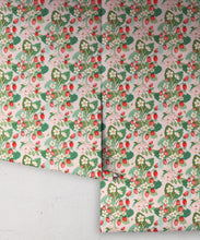 Load image into Gallery viewer, Strawberries Wallpaper • Blush • Rolls