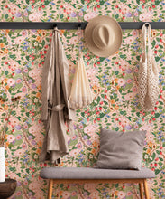 Load image into Gallery viewer, Summer Fruit Wallpaper • Pink • Insitu