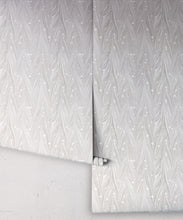 Load image into Gallery viewer, Antique Straight Wallpaper • Floral Wallpaper • Beige • Rolls