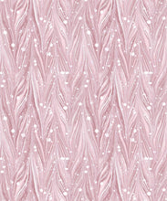 Load image into Gallery viewer, Antique Straight Wallpaper • Floral Wallpaper • Pink • Swatch