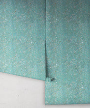 Load image into Gallery viewer, Marble Confetti Wallpaper • Marble Wallpaper • Aqua • Rolls
