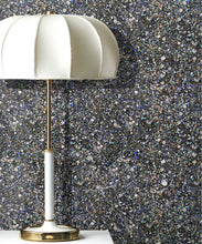 Load image into Gallery viewer, Marble Confetti Wallpaper • Marble Wallpaper • Charcoal • Insitu