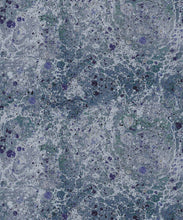 Load image into Gallery viewer, Rock Marbling Wallpaper • Natural Stone • Navy • Swatch