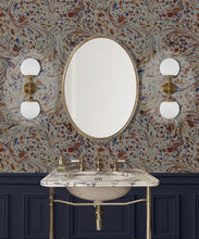 Load image into Gallery viewer, Marble Swirls Wallpaper • Marble Wallpaper • Chocolate • Insitu