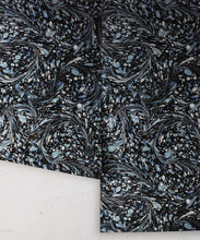 Load image into Gallery viewer, Marble Swirls Wallpaper • Marble Wallpaper • Navy • Rolls