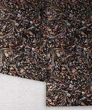 Load image into Gallery viewer, Marble Swirls Wallpaper • Marble Wallpaper • Orange • Rolls