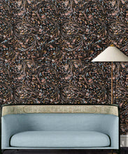 Load image into Gallery viewer, Marble Swirls Wallpaper • Marble Wallpaper • Orange • Insitu