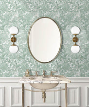 Load image into Gallery viewer, Pebbles Wallpaper • Marble Wallpaper • Charcoal • Insitu