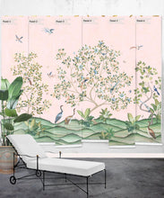 Load image into Gallery viewer, Spring Landscape Mural • Pink • Rolls