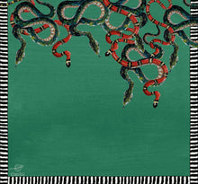 Load image into Gallery viewer, EMERALD GREEN SNAKES
