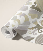 Load image into Gallery viewer, Botanique Type II Vinyl Wallpaper - Colourway: Mink - Roll - Commercial Wallcoverings