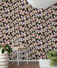 Load image into Gallery viewer, Flutter Wallpaper • Black • Insitu