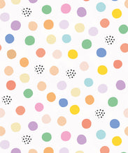 Load image into Gallery viewer, Happy Confetti Wallpaper • White • Swatch