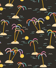 Load image into Gallery viewer, Happy Like A Holiday Wallpaper • Black • Swatch