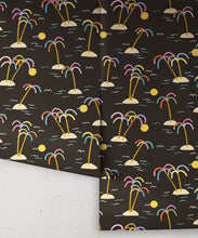 Load image into Gallery viewer, Happy Like A Holiday Wallpaper • Black • Rolls