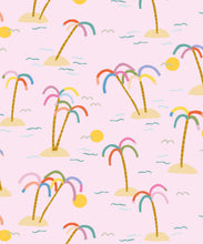Load image into Gallery viewer, Happy Like A Holiday Wallpaper • Pink • Swatch