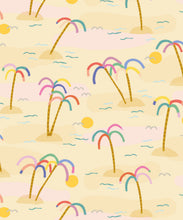 Load image into Gallery viewer, Happy Like A Holiday Wallpaper • Sand • Swatch