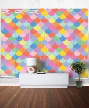 Load image into Gallery viewer, Happy Scales Mural • Bright • Panels