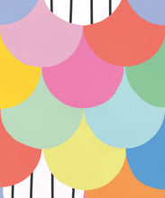 Load image into Gallery viewer, Happy Scales Mural • Bright Lines • Swatch