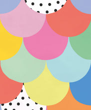 Load image into Gallery viewer, Happy Scales Mural • Bright Spot • Swatch