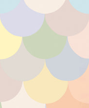 Load image into Gallery viewer, Happy Scales Mural • Natural • Swatch