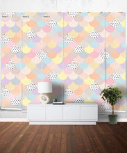 Load image into Gallery viewer, Happy Scales Mural • Pastel Spot • Panels